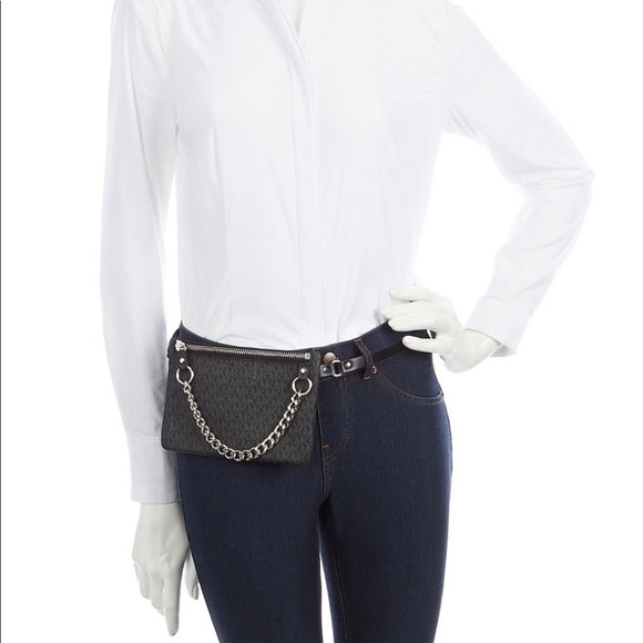MICHAEL Michael Kors Handbags - Michael Kors Pull Chain Signature Belt Bag